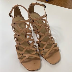 Etienne Aigner Marielle Caged Stiletto Sandals